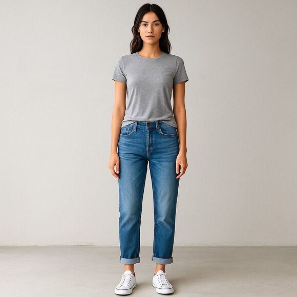 Citizens of Humanity Dani Cropped straight Boyfriend Jeans Sz 29 - Picture 1 of 9